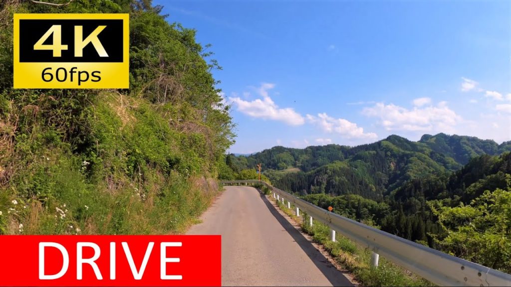 【車載動画/Driver's view】限界集落を繋ぐ道：長野市道ほか/Driving in Japan: A depopulated area in Nagano City, Nagano [4K]