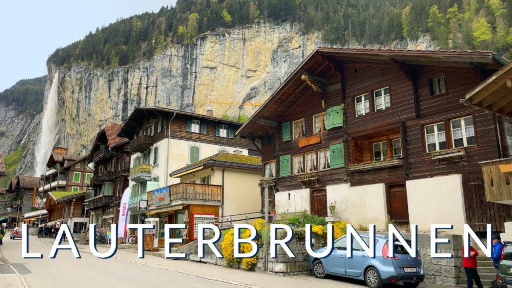Lauterbrunnen walking tour 4K – A stunning village in Bernese Oberland, Switzerland! – May 2021 Lauterbrunnen walking tour 4K - A stunning village in Bernese Oberland, Switzerland! - May 2021