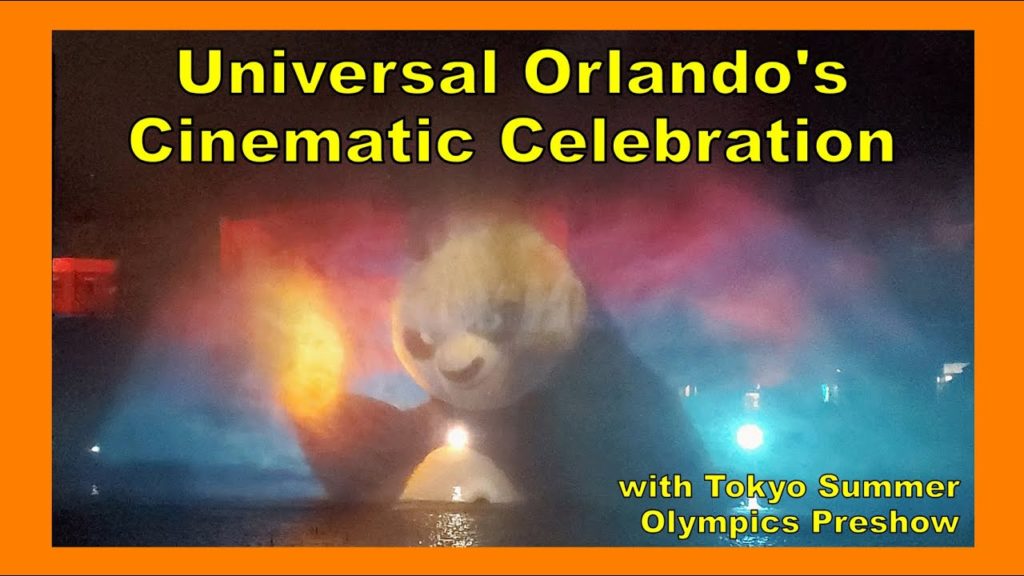 [New for 2021] Universal Orlando's Cinematic Celebration withe Olympics Preshow