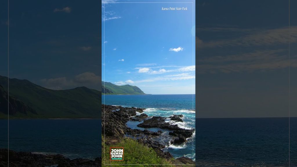 Ka'ena Point State Park 🌈 Yokohama Bay, West Oahu 🌴 Hawaii John #Shorts 1️⃣7️⃣