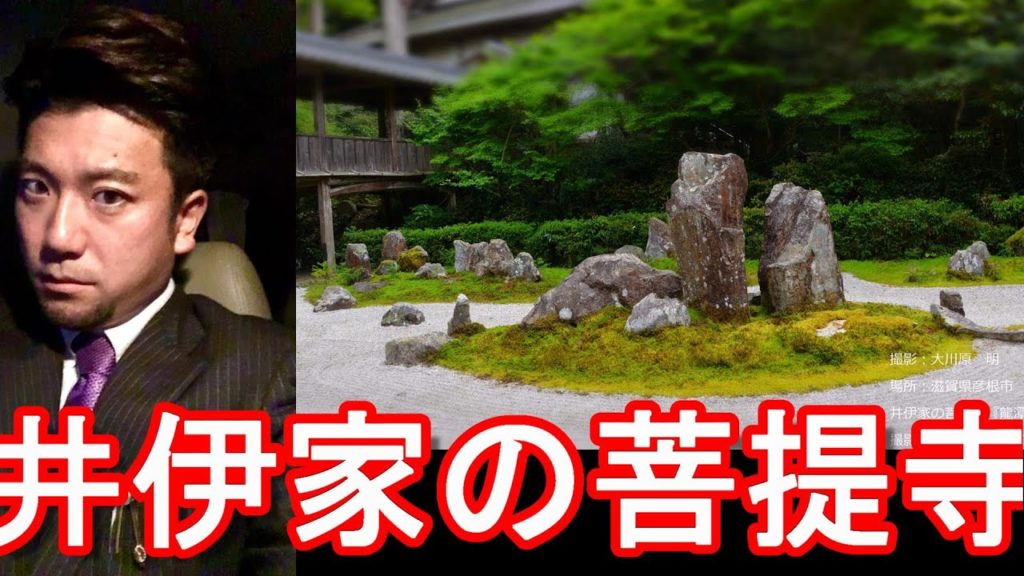 【彦根城と共にお薦め】滋賀県彦根市/井伊家の菩提寺『龍潭寺』庭園美しい！浜松の龍潭寺の分寺！Ryotanji-temple in Hikone city in Japan