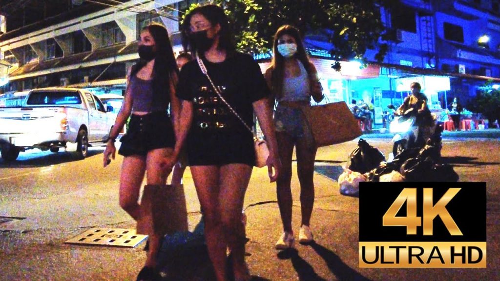 Pattaya 4K Walk Soft Lockdown Status. Jun 12th. Saturday Night Walk.
