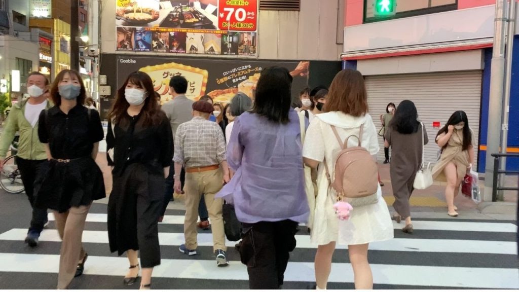 《4K》Okubo, Koreatown in Japan Full of Girls