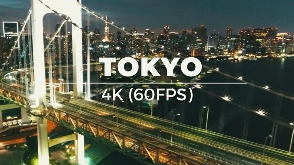 Tokyo Japan Drone Views 4K 60FPS 2021