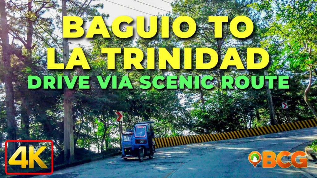 Baguio City La Trinidad Drive | 4K Drive from Baguio City to La Trinidad Scenic Route Baguio City La Trinidad Drive | 4K Drive from Baguio City to La Trinidad Scenic Route