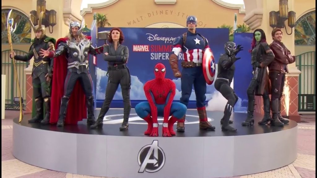 Marvel Summer of Super Heroes Opening Ceremony - Disneyland Paris