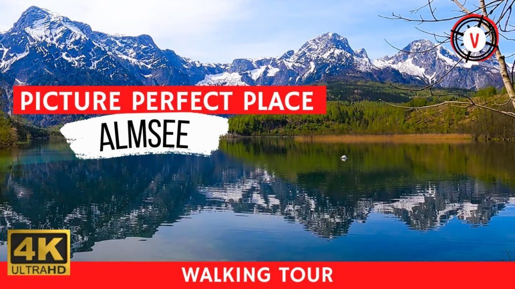 Almsee in Almtal, Grünau 🇦🇹 Spectacular Scenery in an Alpine Landscape (4K Ultra HD 60fps)