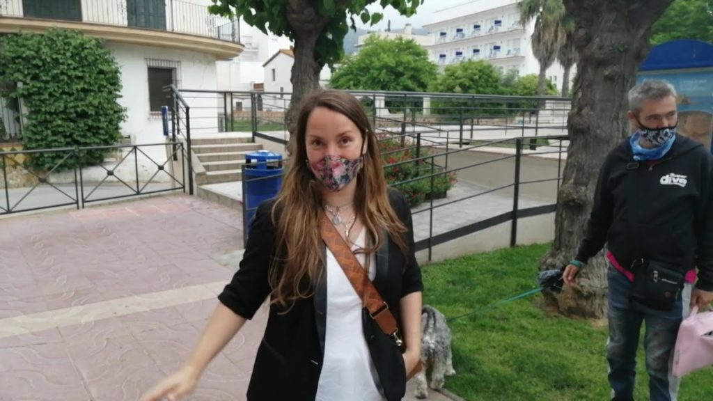 Walking tour Tossa de Mar in the rain Costa Brava Spain Walking tour Tossa de Mar in the rain Costa Brava Spain