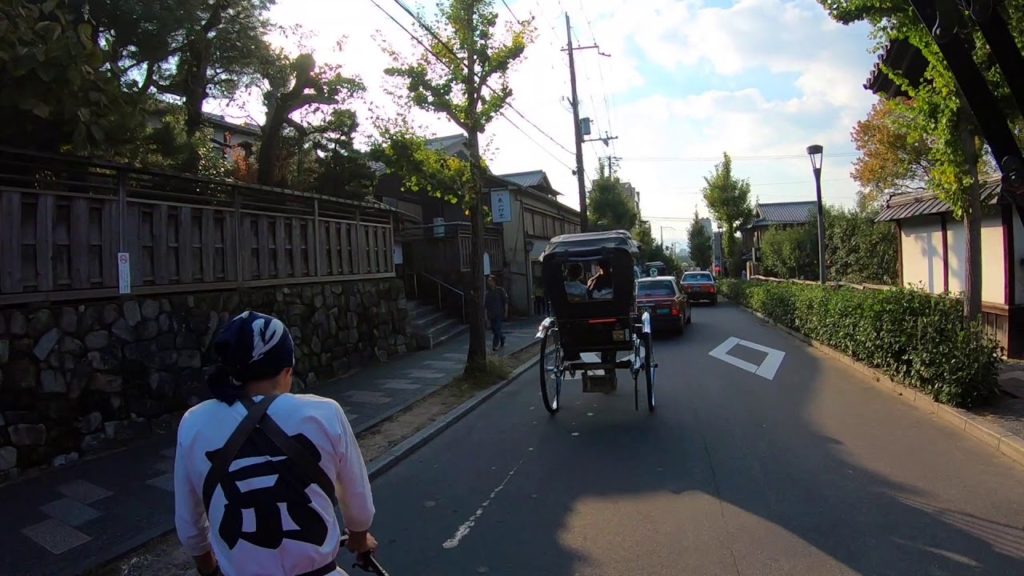 Rickshaw in Kyoto