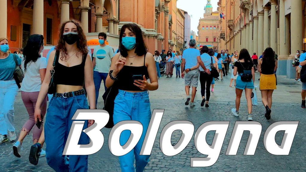 Light - Bologna, Italy  - 4k Walking Tour around the City - Travel Guide. trends, moda #Italy