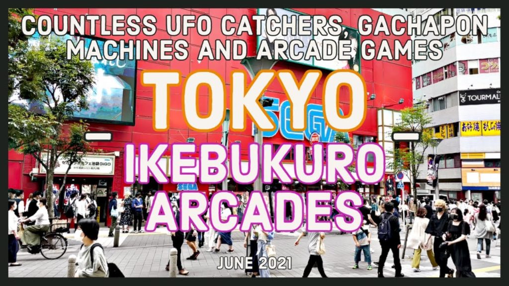 [4K] Walking Tour To Ikebukuro Arcades (池袋) - Tokyo, June 2021