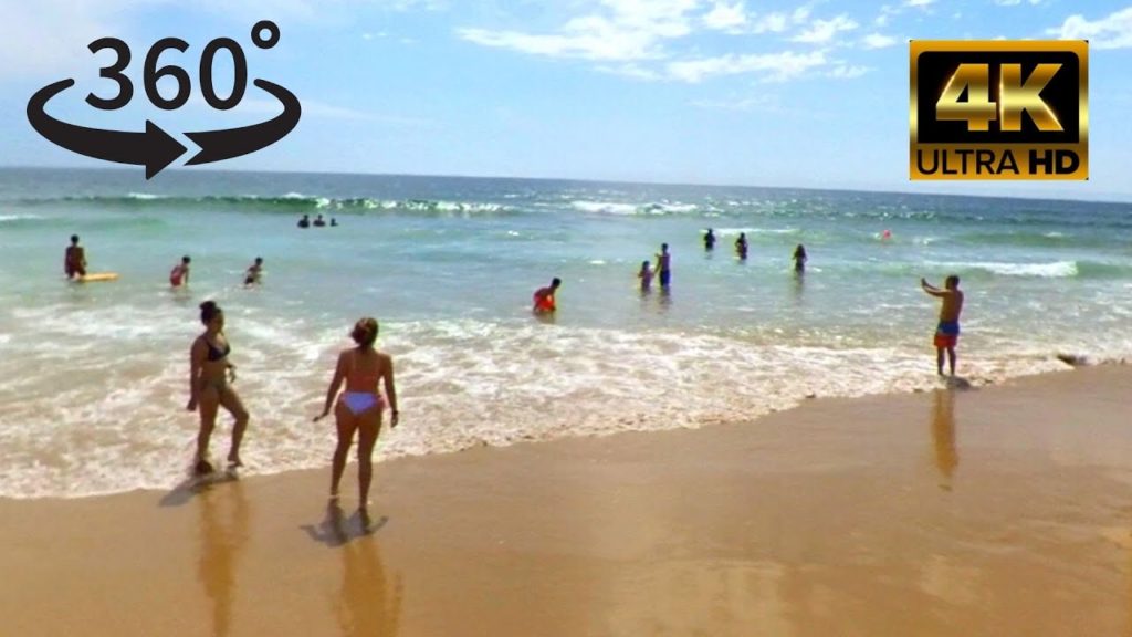 Costa da Caparica Beach | Portugal 🇵🇹 | 360º Walking Tour PT 3