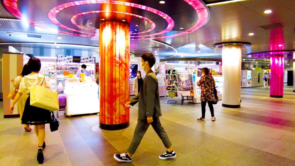 [Shibuya Walk in Tokyo] Challenge a huge maze ♪ (4K ASMR non-stop 1 hour 03 minutes)