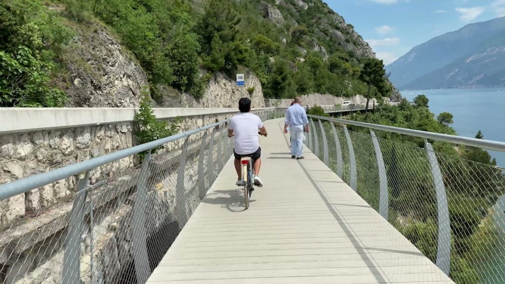 Limone sul Garda | Bike & pedestrian Paths | AMAZING - Cycling in Lake Garda