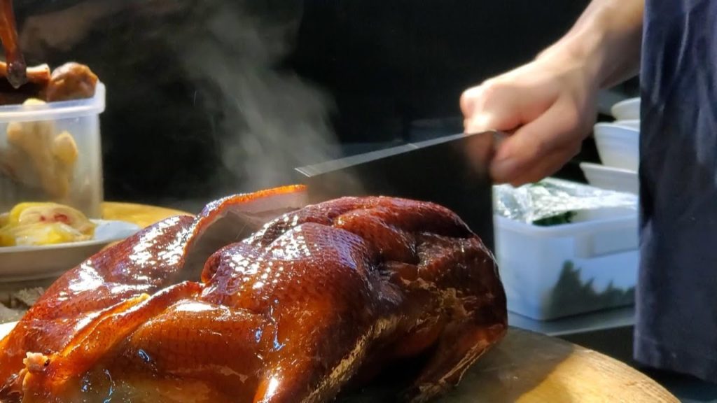 Super Roasted Goose #PorkBelly#CharSiu #HongKong  Iconic Street Food漏油#燒鵝，遠近馳名黑椒#叉燒#佐敦#榕哥燒鵝餐室#香港美食