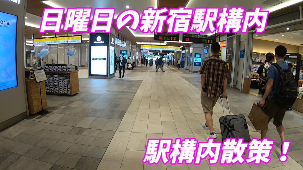 【2021年6月】新宿駅構内を散策!(Japan Walking around Shinjyuku Station) 【2021年6月】新宿駅構内を散策!(Japan Walking around Shinjyuku Station)