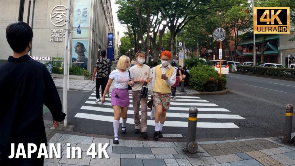 Town for Stylish people in Tokyo. Omotesando | Walk Japan 2021［4K］
