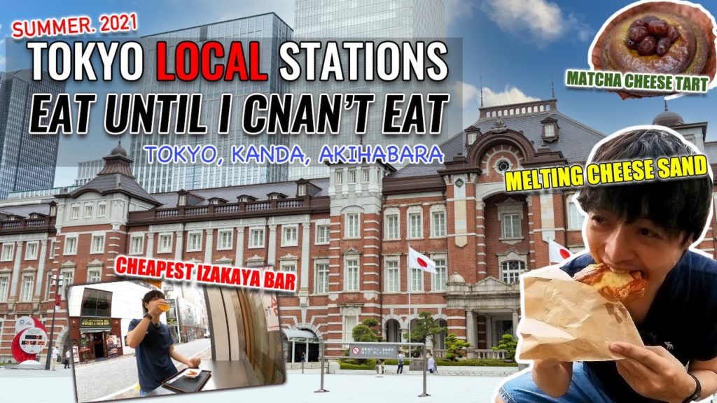 I Walk and Eat Until I Can't Eat Following Tokyo Local Yamanote Train Line #298