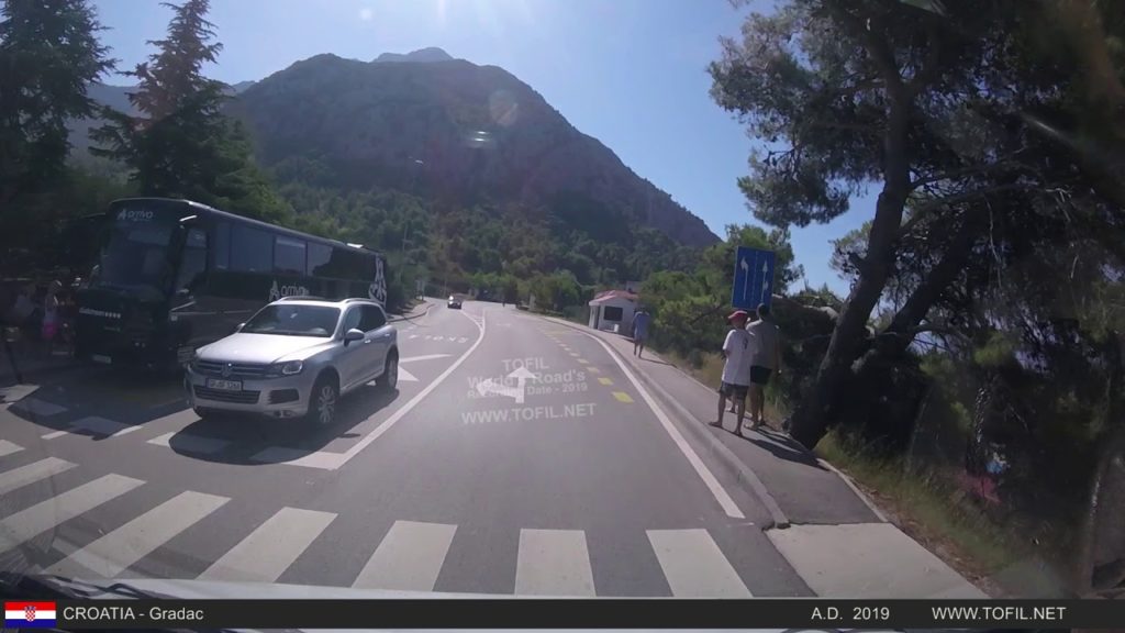 Gradac - CROATIA 2019 Road Trip DASHCAM WWW.TOFIL.NET