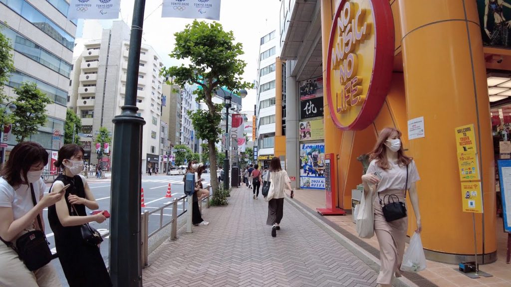 【4K】渋谷から表参道まで散歩 Walk on Shibuya-Omotesando in Tokyo(東京散歩)【2021】