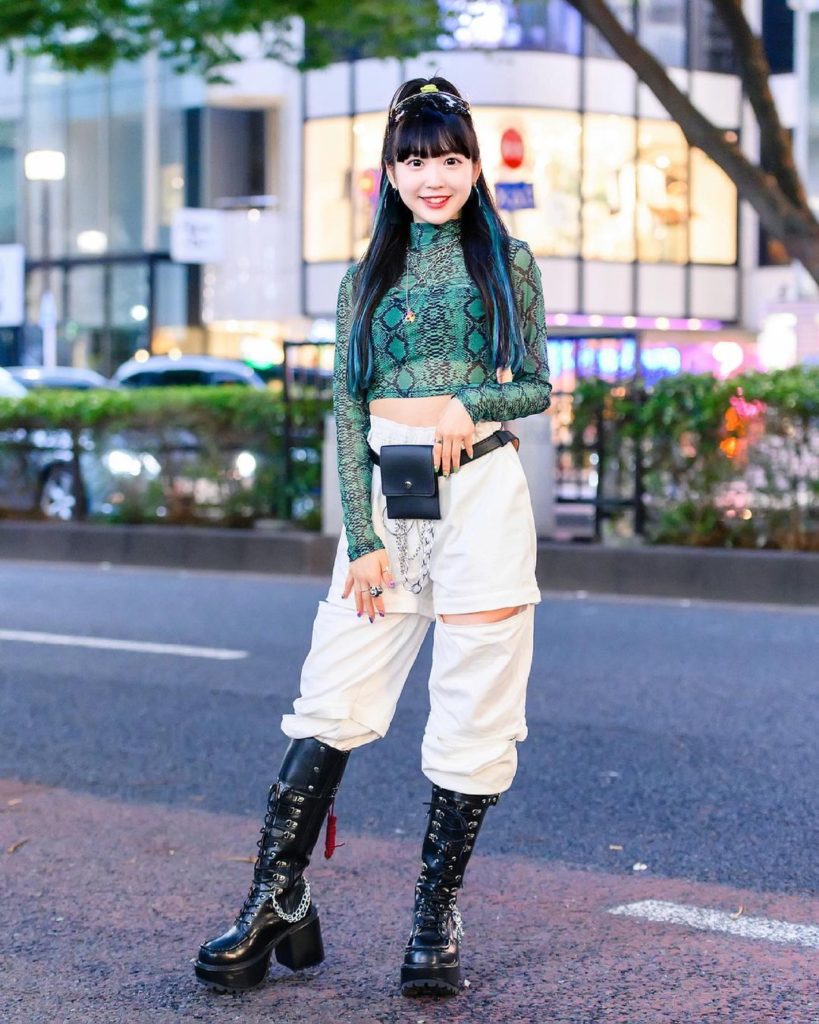 Tokyo Fashion: Japanese x Korean Tokyo street style personality Misuru (@meguharajuku) on the s… Japanese x Korean Tokyo street style personality Misuru (@meguharajuku) on the s...