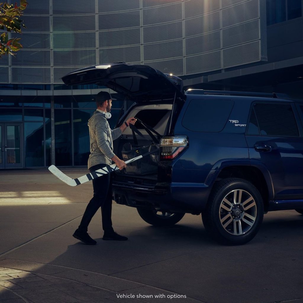 Gear up with the new 2022 #4Runner #TRD Sport. #LetsGoPlaces...