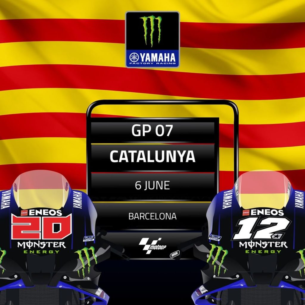We can't wait to start the Gran Premi Monster Energy de Catalunya  

#MonsterYam...