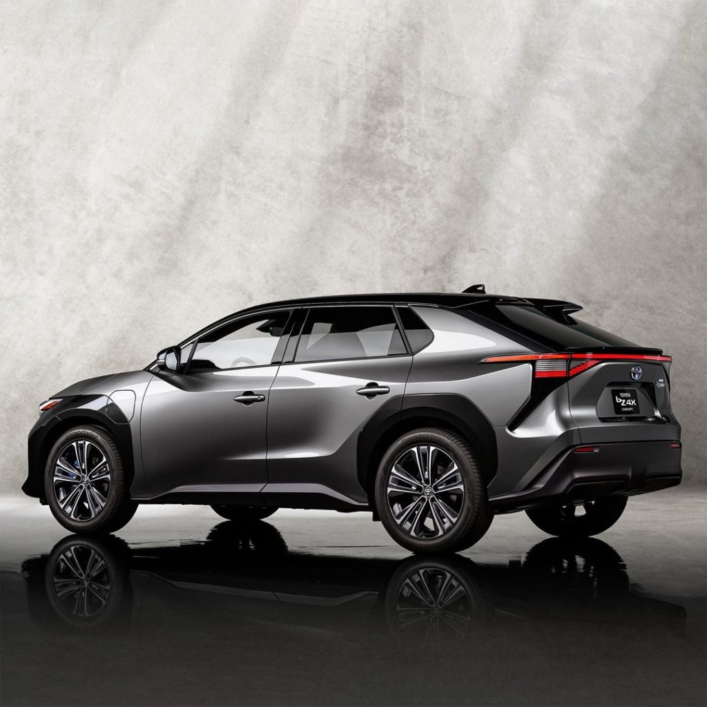 Charged up and ready to go! Say hello to the Toyota #bZ4X Concept. #LetsGoPlaces...