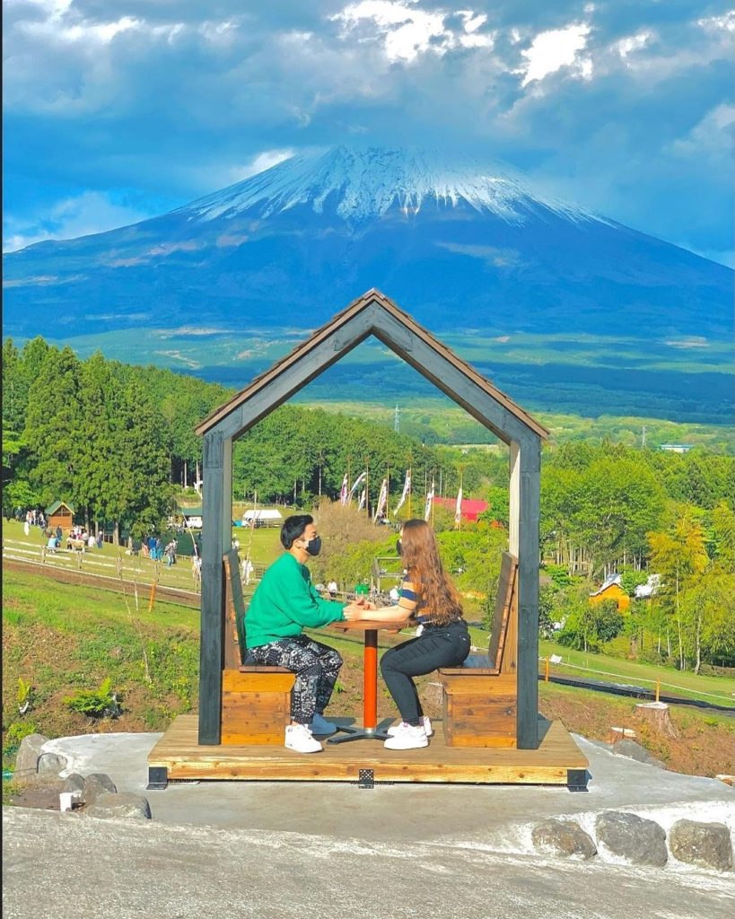 Japan Travel: Now this is what we call a farm with a view! Located in Shizuoka Prefecture, M… Now this is what we call a farm with a view! Located in Shizuoka Prefecture, M...