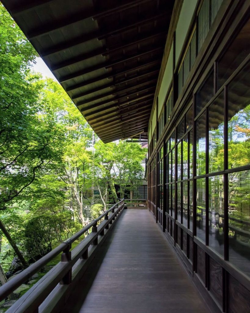Bathed in dappled light, Eikando Temple offers a welcome respite from some of th...