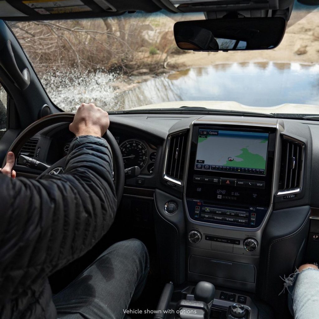 Jump in, the water's fine! #LandCruiser #LetsGoPlaces...