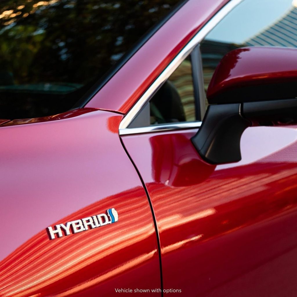 Red goes with everything, and so does #Hybrid. #Venza #LetsGoPlaces...