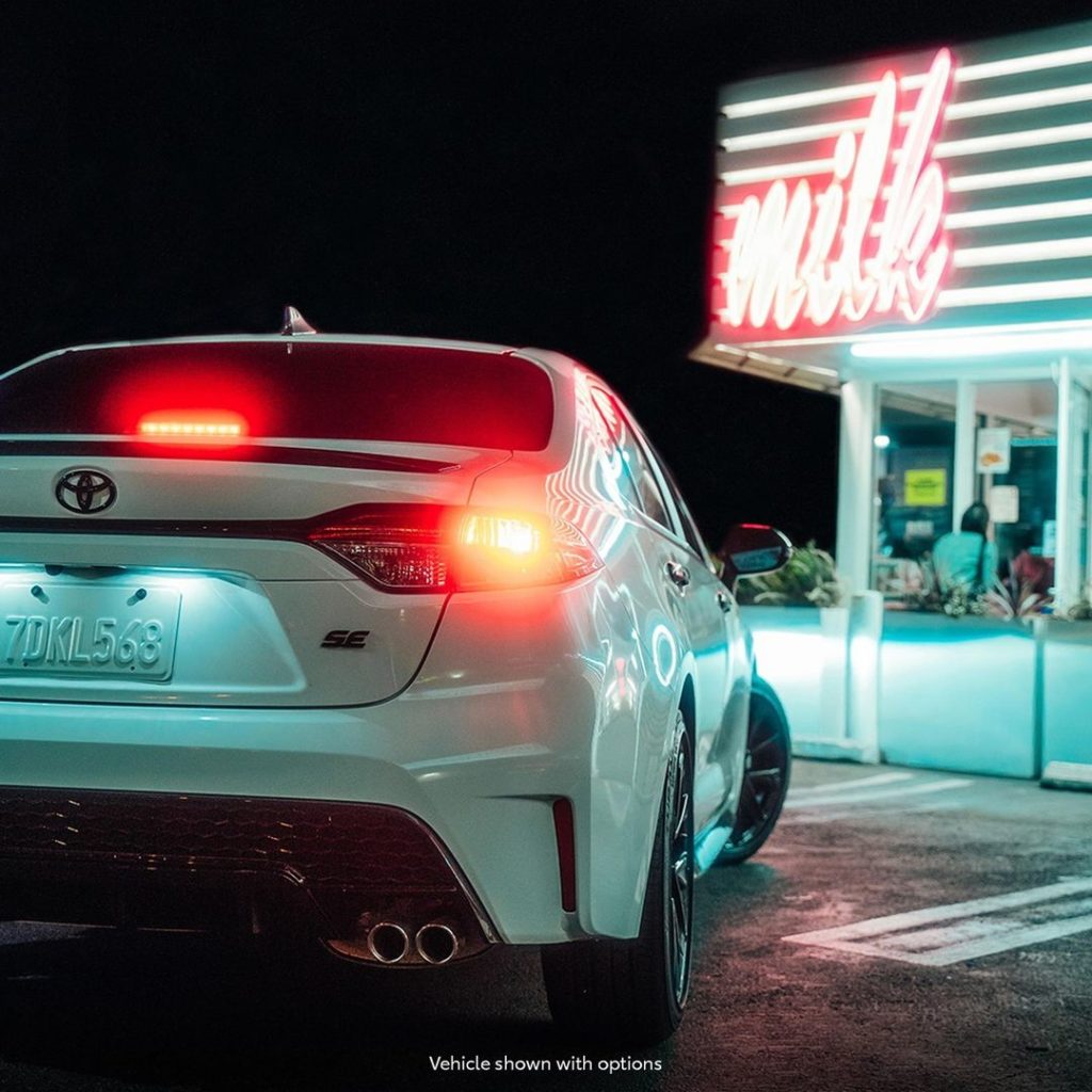 We think it's okay to make a scene. #Corolla Nightshade #LetsGoPlaces...