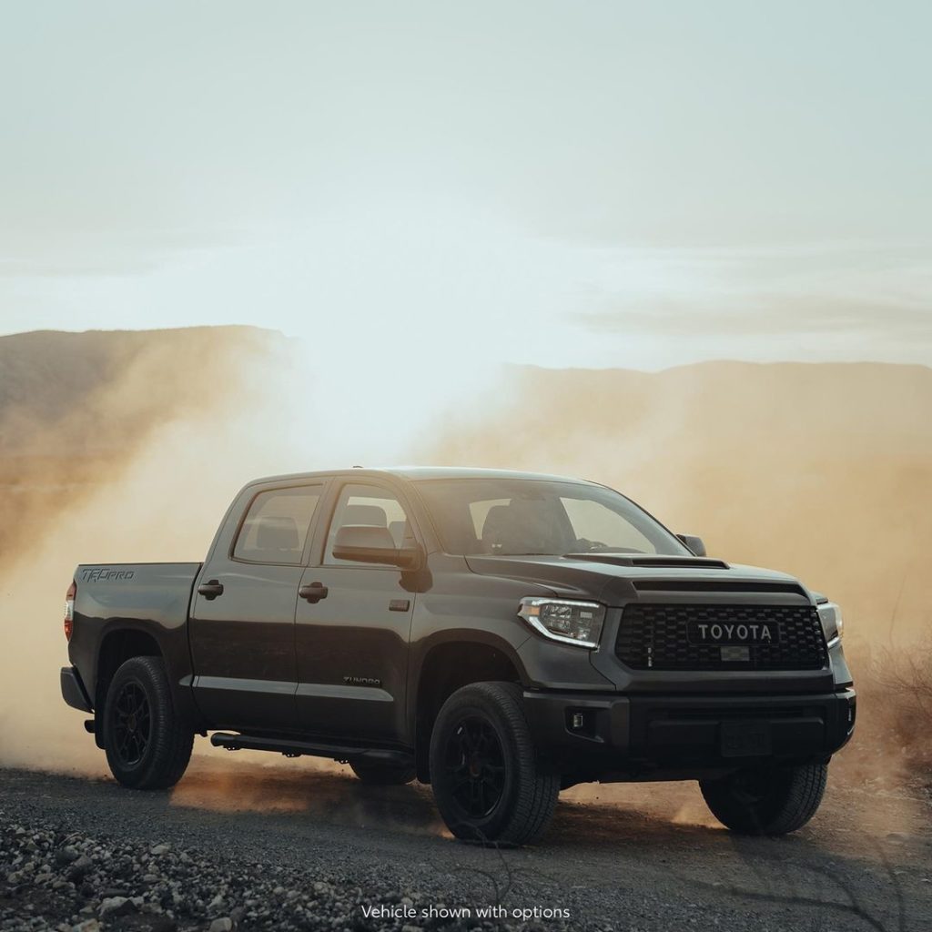 A salute to the current heavy-duty hero. #Tundra #LetsGoPlaces...