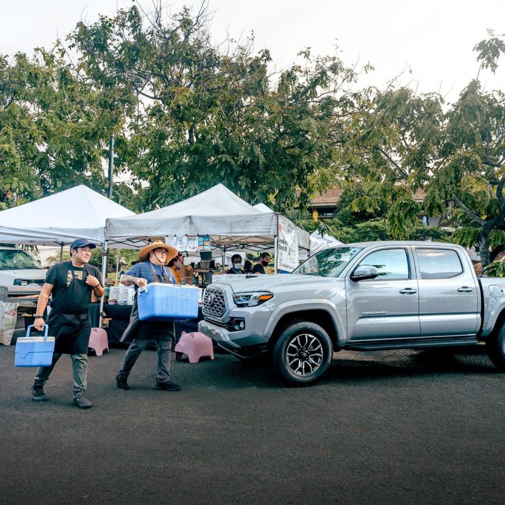 Follow your passion, we’re right behind you.  @pigandthelady @toyotahi #Tacoma #...