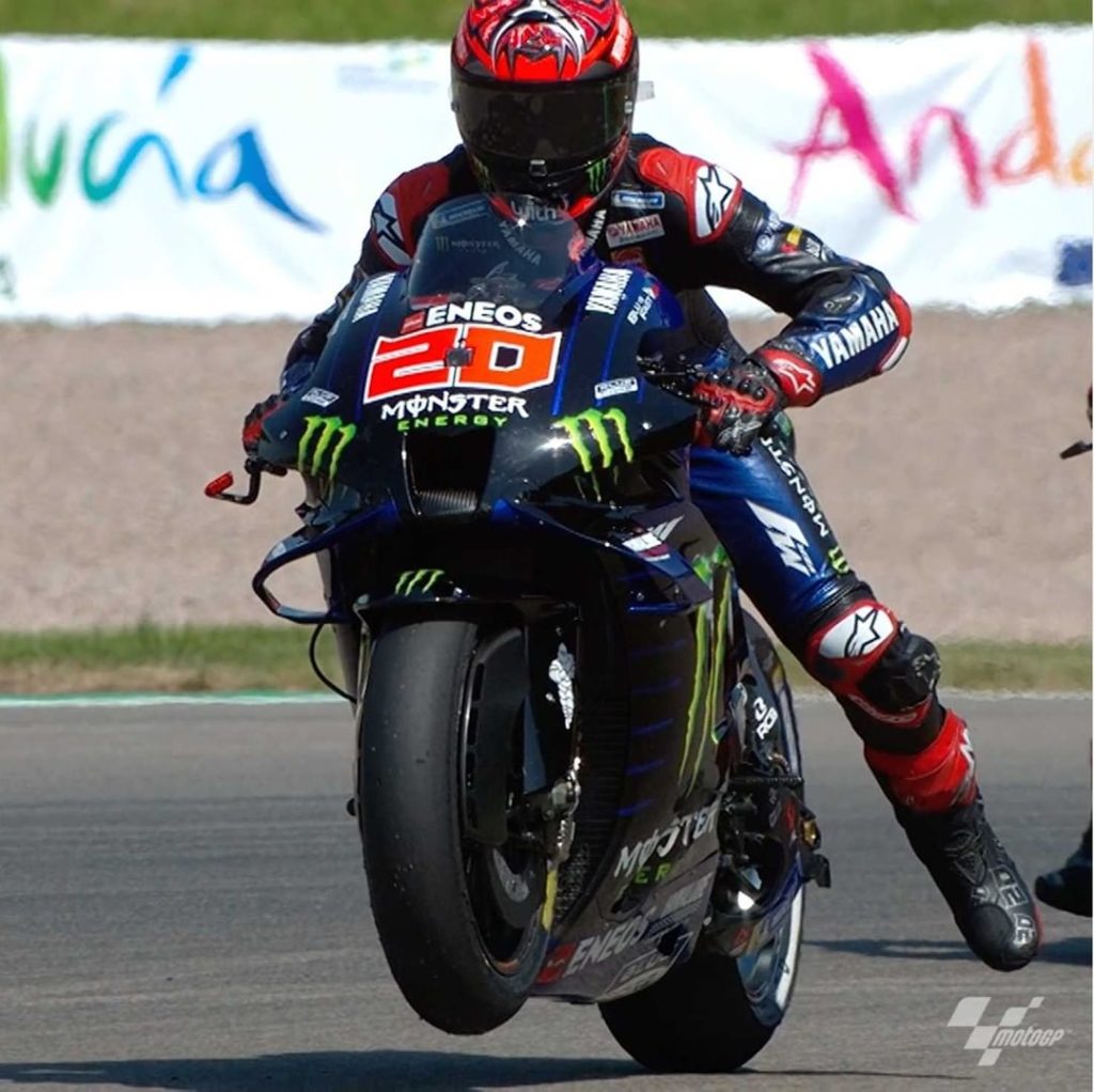 @fabioquartararo20 really enjoys qualifying 

Today, he secured a place on the f...