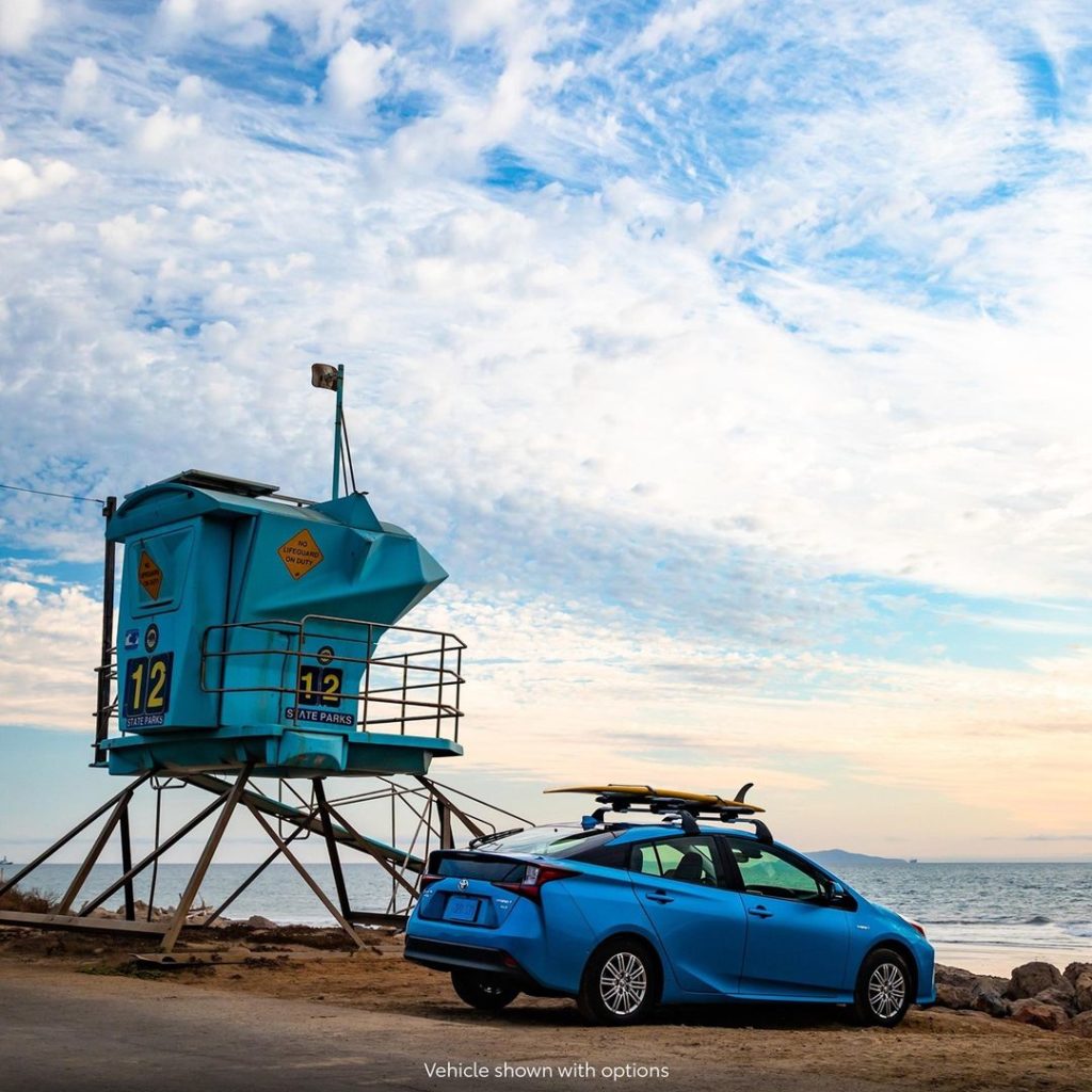 When in doubt, surf it out! #Prius #Hybrid #LetsGoPlaces...