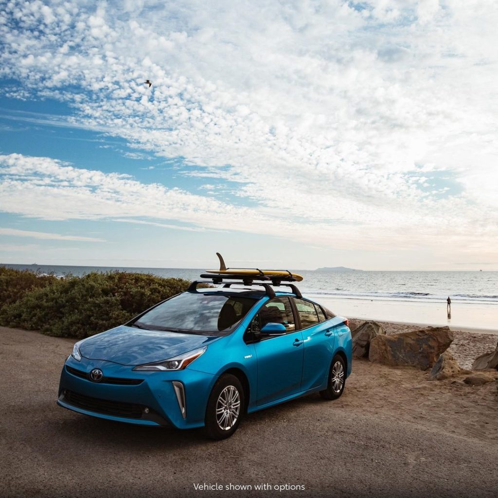 If there's a will, there's a wave.  #Prius #Hybrid #LetsGoPlaces...