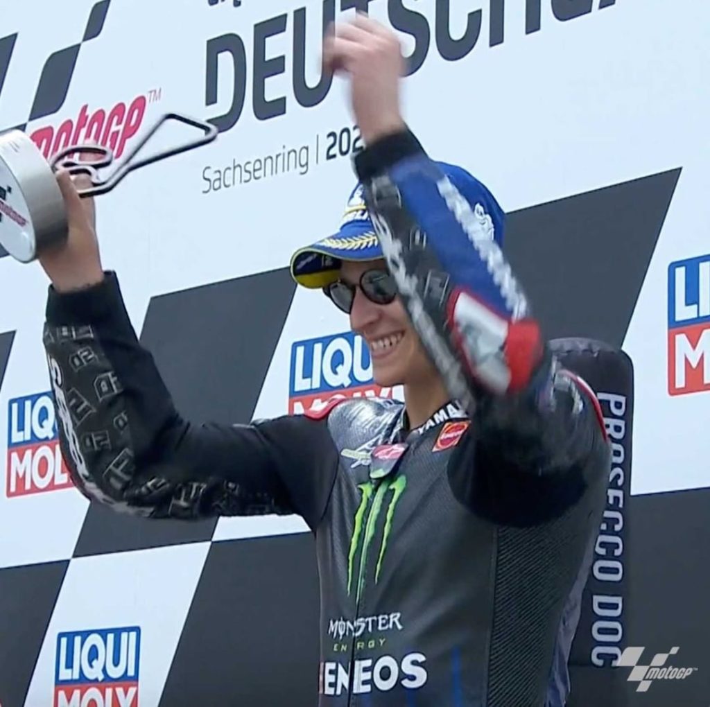We can't wait to start the next @motogp round 

#MonsterYamaha | #MotoGP | #Germ...