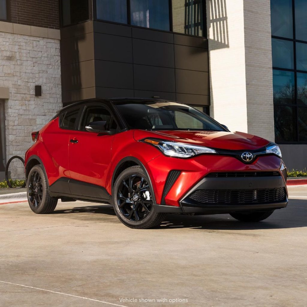 Ignite your curiosity!  #ToyotaCHR Nightshade #LetsGoPlaces...