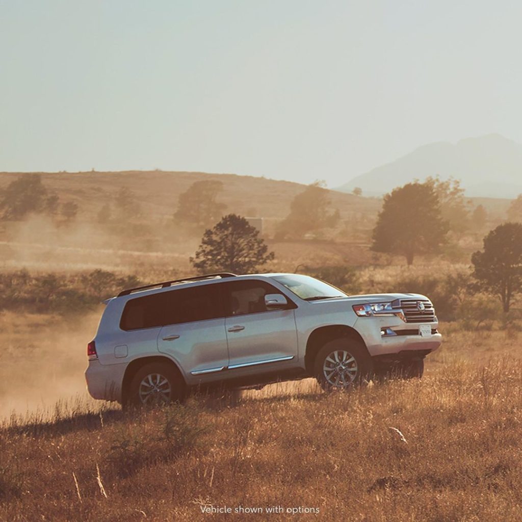 Rugged durability to go where you go. #LandCruiser #LetsGoPlaces...