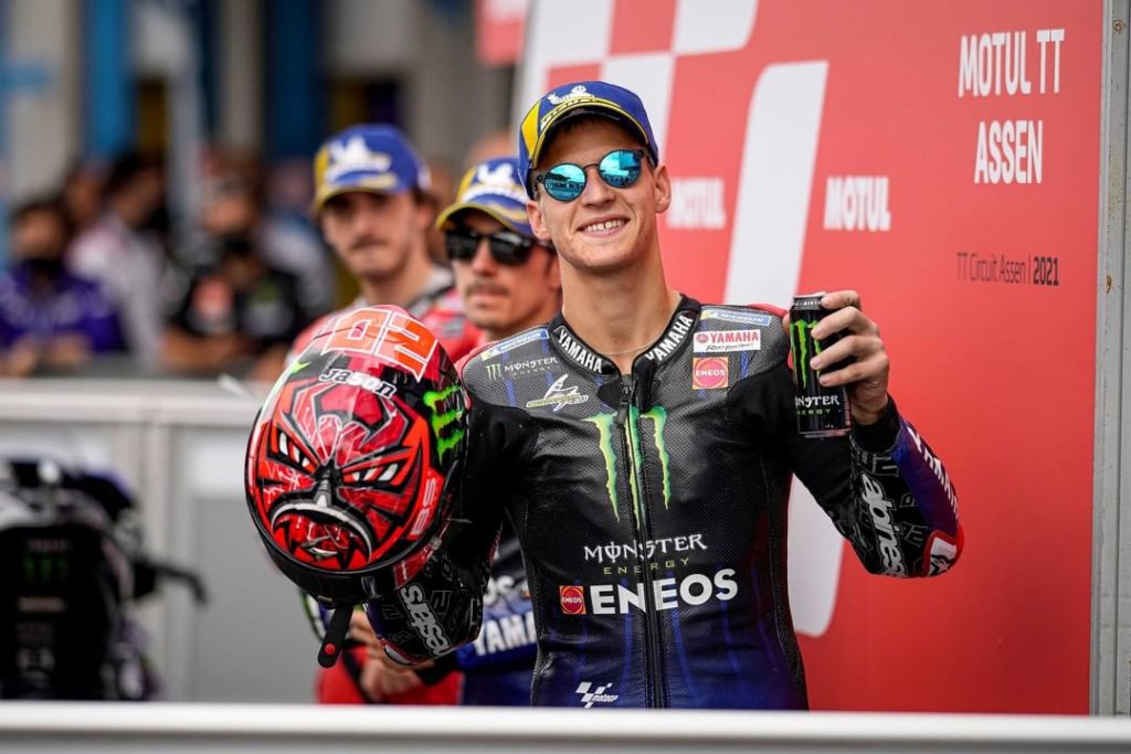 @fabioquartararo20, #DutchGP Qualifying Result - P2:

"I got a front row, even ...