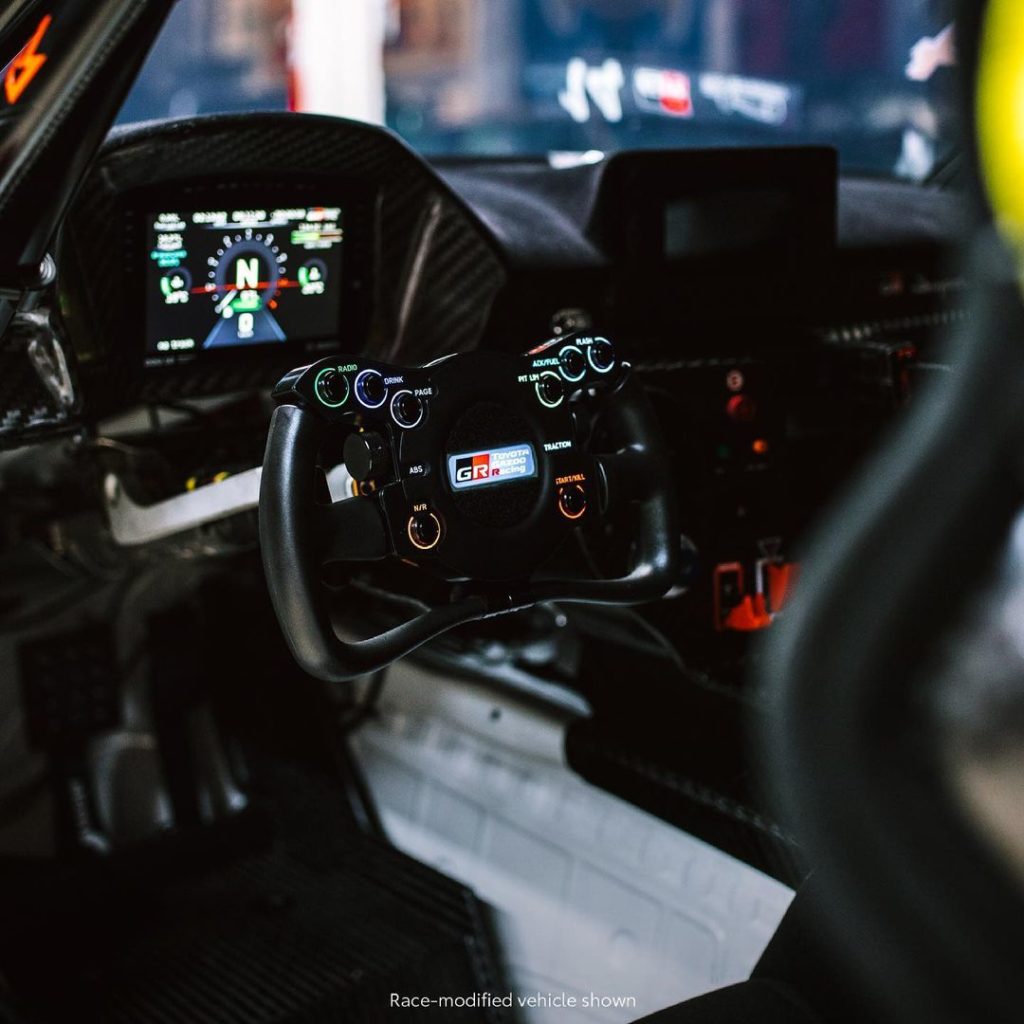 : Caitlin T.
 
Dreaming of being in the driver's seat . #Supra GT4 #LetsGoPlaces...