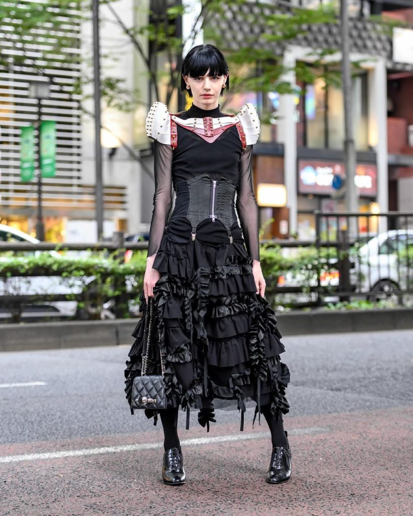 Tokyo-based software engineer, DJ, and model Emmanuelle (@emaherself) on the str...