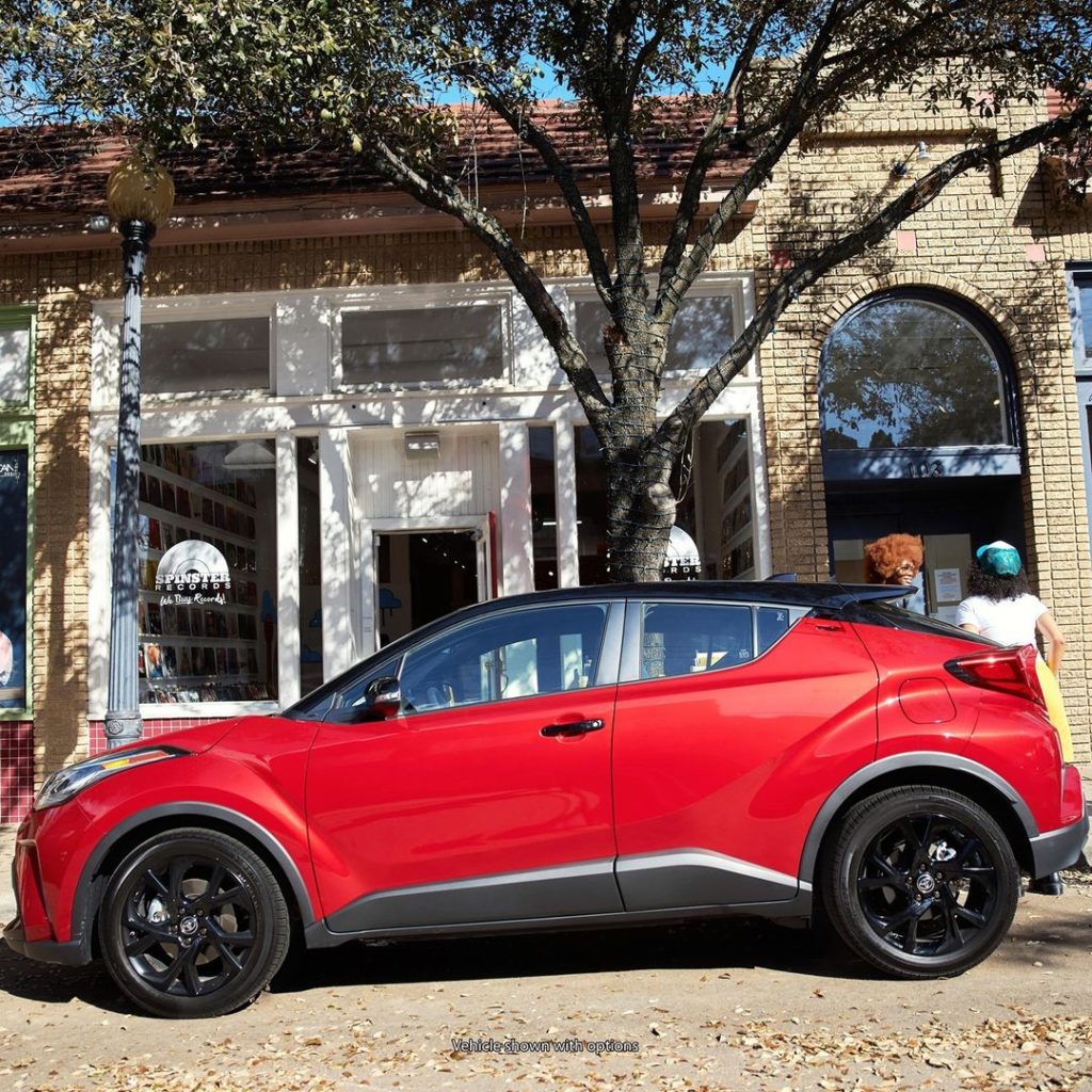 Small, but mighty! #ToyotaCHR #LetsGoPlaces...