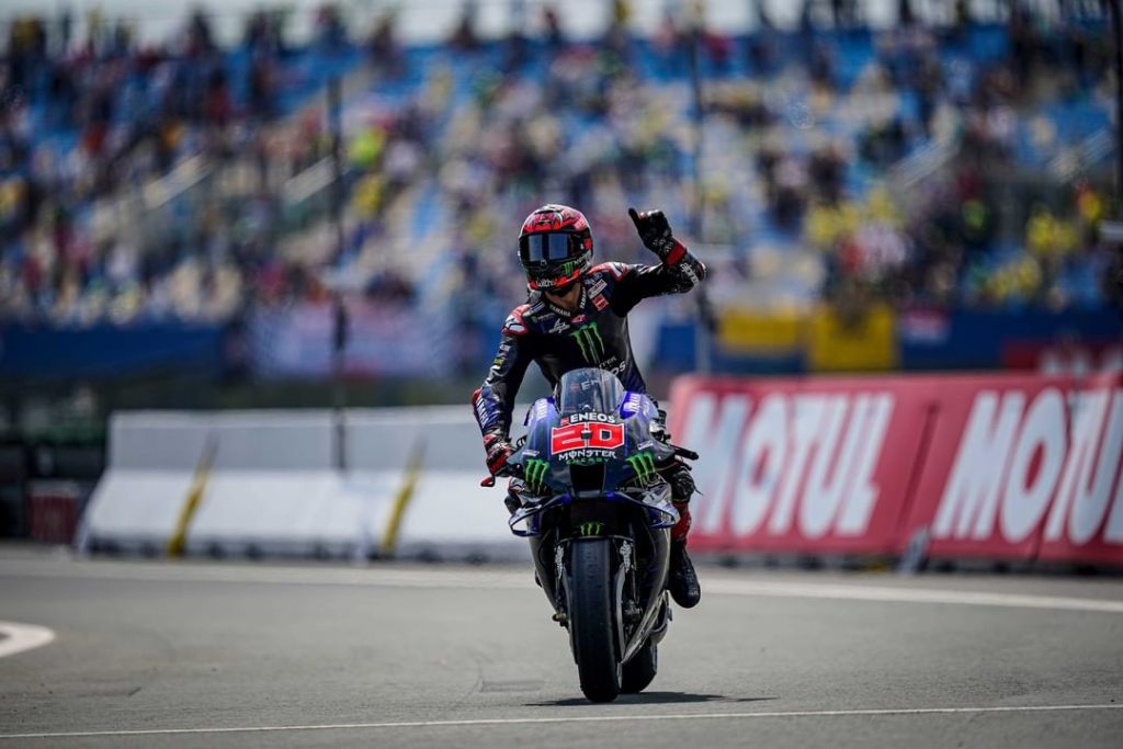 @fabioquartararo20, #DutchGP Race Result - P1:

"I'm really happy, especially b...