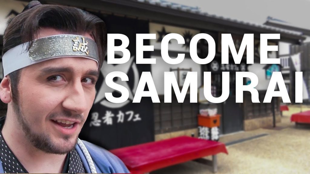 FOUND A DINOSAUR at a Crazy Samurai Town?! | Kyoto, Japan