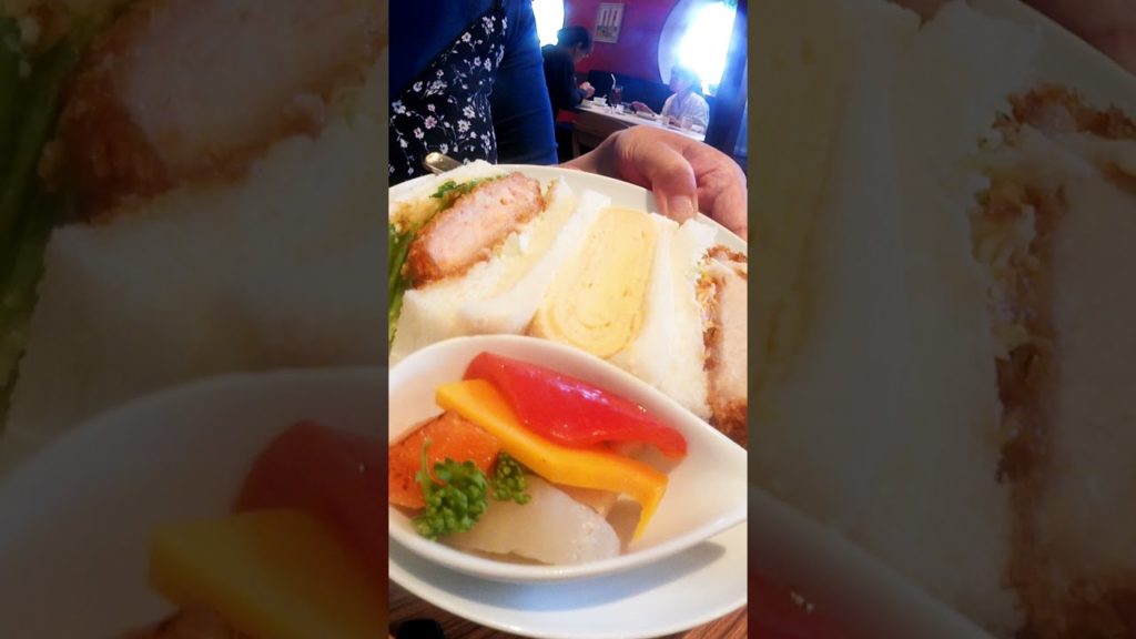 美味しいサンドイッチのランチ（広島県福山市） Delicious sandwich lunch #shorts / Japan / Online travel