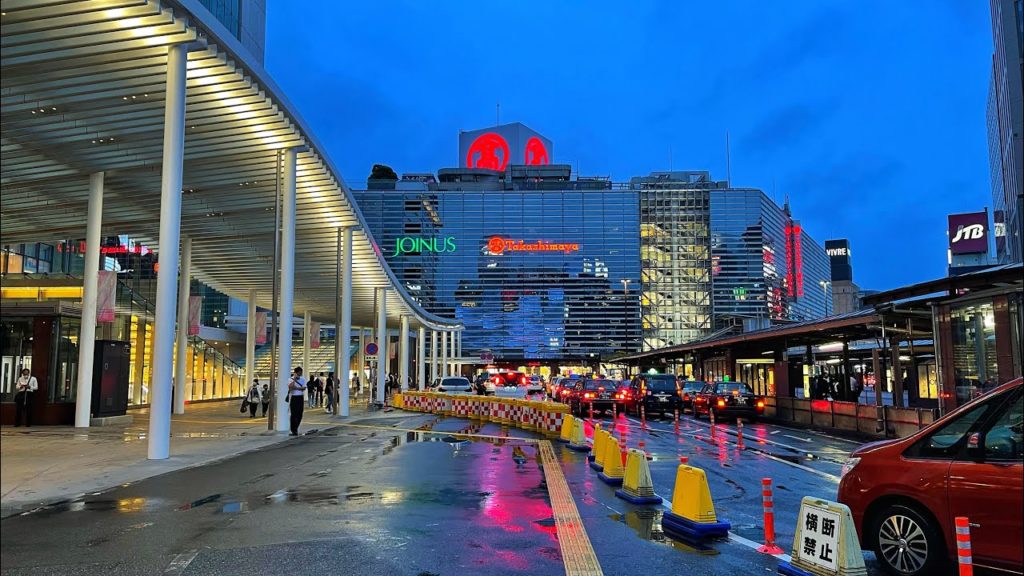 Live Walk - Rainy Afternoon In Yokohama, Japan