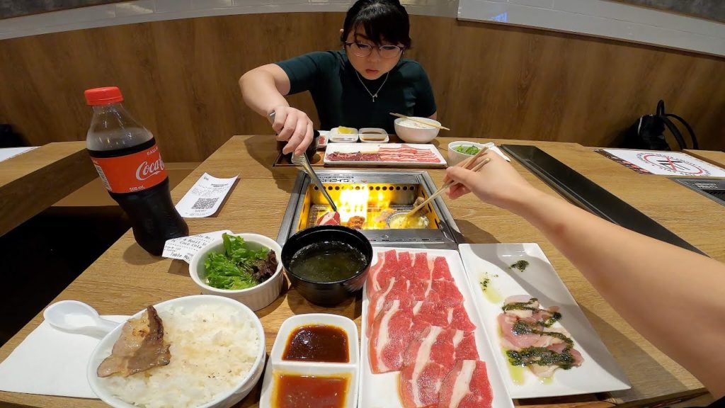 Japanese Meat BBQ Grill Table Restaurant